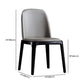 Leather Industrial Restaurant Side Chair Matte Finish Parsons Dining Side Chair Clearhalo ' kitchen&dining_furn' 'Dining Chairs' 'Dining Tables & Seating' 'dining_chair' 'furn' 'furn_dining_chair' 'Furniture' 'furniture_dining_chair' 'Kitchen & Dining Furniture' 'kitchen' 1200x1200_9cd498cf-54da-410e-b3f9-dc963d01560f