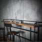 Industrial Style Bar Set 1/3 Pieces Solid Wood Rectangle Pub Dining Set for Indoor Clearhalo 'Bar Furniture' 'furn' 'furn_home_bar_bar_sets' 'Furniture' 'Home Bars & Bar Sets' 'home_bar_bar_sets' 'Kitchen & Dining Furniture' 1200x1200_9cd59223-a872-4b43-86ef-2068edfe1ea6