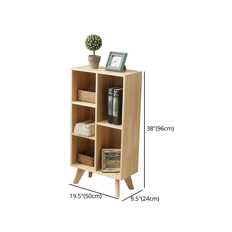 Modern Style Standard Bookcase Wooden Closed Back Bookshelf for Home Office Clearhalo 'Bookcases' 'furn' 'furn_bookcases' 'Furniture' 'furniture_bookcases' 'Office Furniture' 1200x1200_9cd72963-48d8-495b-821d-916d157f4d84