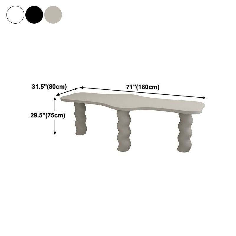 Tavolo da incontro in modulo gratuito Home Office Office in legno solido scrivania industriale