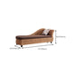 Modern Style Living Room Chaise Rolled Arms Upholstered Chaise Lounge with Rattan Base Clearhalo 'Chairs & Seating' 'Chaise Lounge' 'chaise_lounge' 'furn' 'furn_chaise_lounge' 'Furniture' 'Living Room Furniture' 1200x1200_9cdc1e22-75e6-4aa1-a685-3f4ff188889b