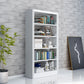 78.7-inch H Contemporary Style Cube Bookshelf Metal Bookcase with 5 Shelfs