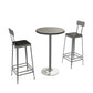 Modern Style Bar Table Set 1/3 Pieces Stone Round Bistro Set for Indoor Clearhalo 'Bar Furniture' 'furn' 'furn_home_bar_bar_sets' 'Furniture' 'Home Bars & Bar Sets' 'home_bar_bar_sets' 'Kitchen & Dining Furniture' 1200x1200_9ce3caa0-aa0c-40ac-b46a-3562604eb4bb