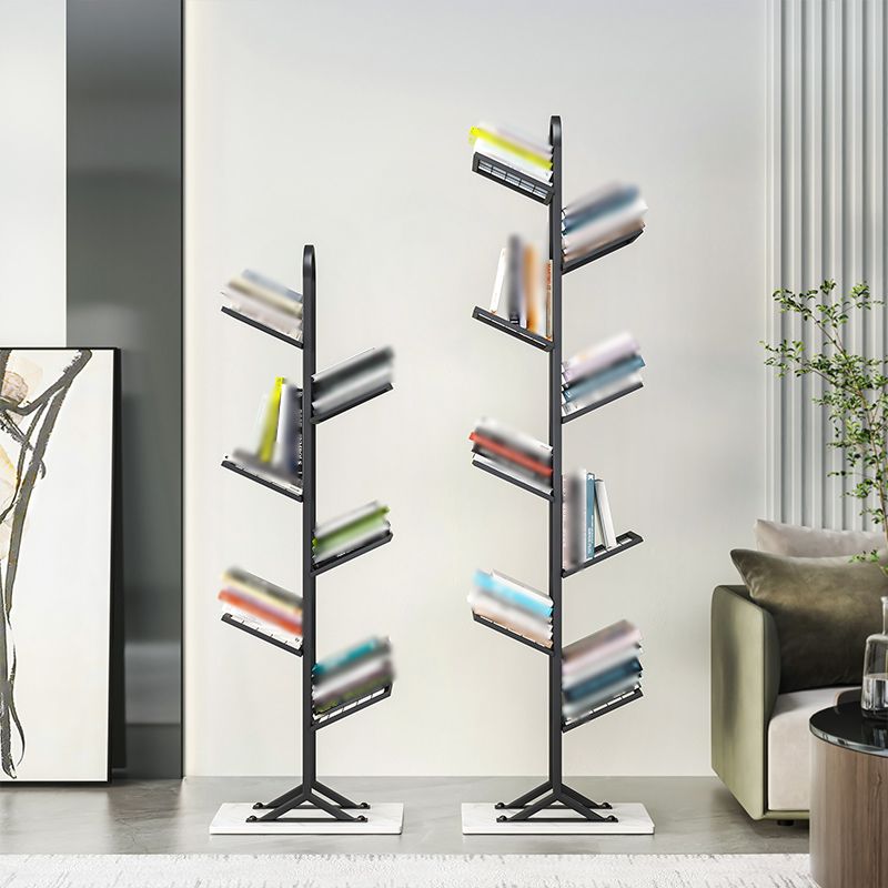 Modern Style Metal Bookshelf Etagere Shelf Bookcase for Home Clearhalo 'Bookcases' 'furn' 'furn_bookcases' 'Furniture' 'furniture_bookcases' 'kitchen' 'kitchen_bookcases' 'Living Room Furniture' 'Office Furniture' 1200x1200_9ce8eb98-1fdc-4cc9-a00e-c2bb551e0314