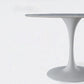 Minimalist Sintered Stone Dining Table Round Shape Kitchen Dining Table with Tulip Base Clearhalo ' dining_table' 'Dining Tables & Seating' 'Dining Tables' 'furn' 'furn_dining_table' 'Furniture' 'furniture_dining_table' 'Kitchen & Dining Furniture' 'kitchen&dining_furn' 'kitchen' 'kitchen_dining_table' 1200x1200_9ceac0ea-3a15-4a80-9b32-227afa549ecf