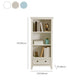 Modern Closed Back Standard Bookshelf Wooden Bookcase with Shelves for Study Room Clearhalo 'Bookcases' 'furn' 'furn_bookcases' 'Furniture' 'Office Furniture' 1200x1200_9ceb2a7d-06b9-4257-b7bb-478bcc6b380b