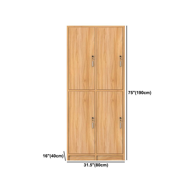 Light Wood Finish Contemporary Storage Cabinet Engineered Wood Indoor Cabinet Clearhalo 'Armoires & Wardrobes' 'armoires_wardrobes' 'Bedroom Furniture' 'furn' 'furn_armoires_wardrobes' 'Furniture' 1200x1200_9ceb84cf-564c-485b-af9a-6785a154ff19