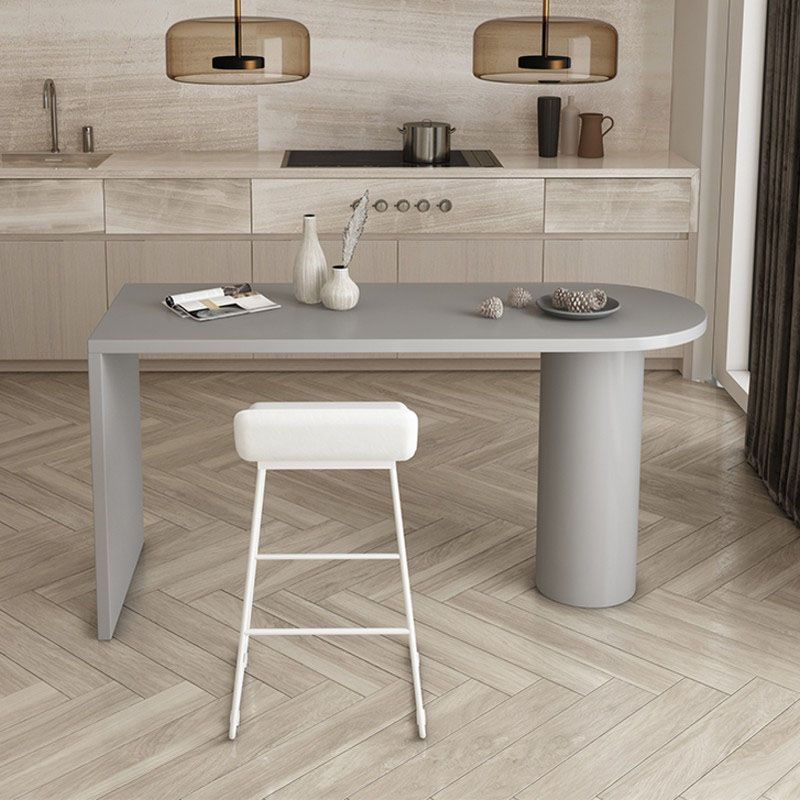 Irregular Shape Solid Wood Table for Restaurant Modern Island Table with Double Pedestal Clearhalo 'Dining Tables & Seating' 'Dining Tables' 'dining_table' 'furn' 'furn_dining_table' 'Furniture' 'furniture_dining_table' 'Kitchen & Dining Furniture' 'kitchen' 'kitchen_dining_table' 1200x1200_9ceb9bcc-250d-4737-8f5c-154229db5c51