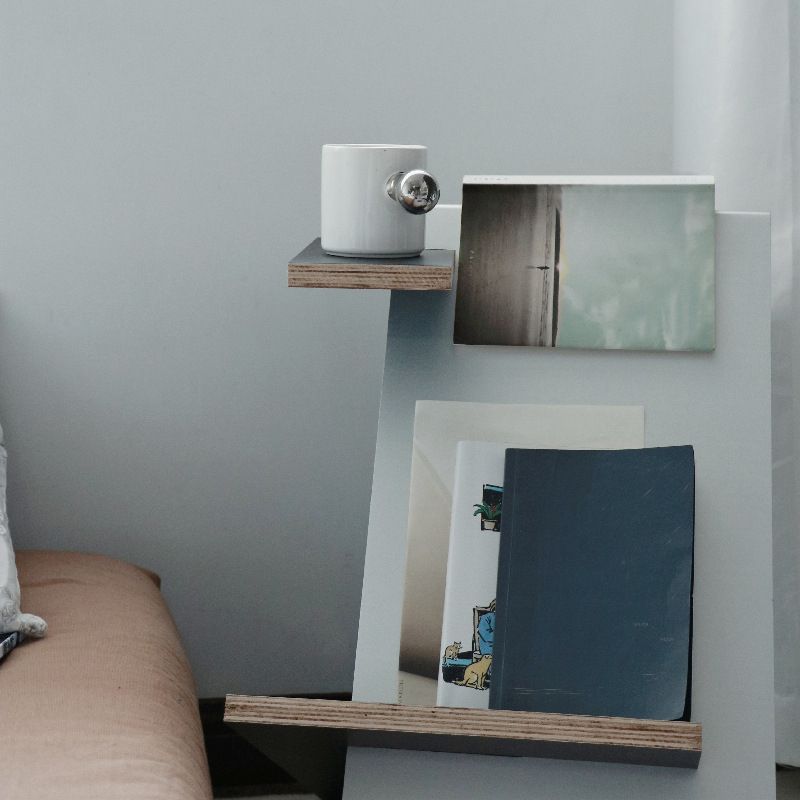 Scandinavian Engineered Wood Bookcase Standard Closed Back Bookshelf Clearhalo 'Bookcases' 'furn' 'furn_bookcases' 'Furniture' 'Office Furniture' 1200x1200_9cedd57b-8d40-4f0d-b170-2f73cffb7070