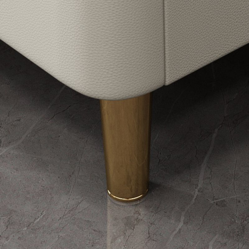 ドロワー付きのコンテンポラリーアクセントテーブルナイトスタンドストーンナイトスタンド