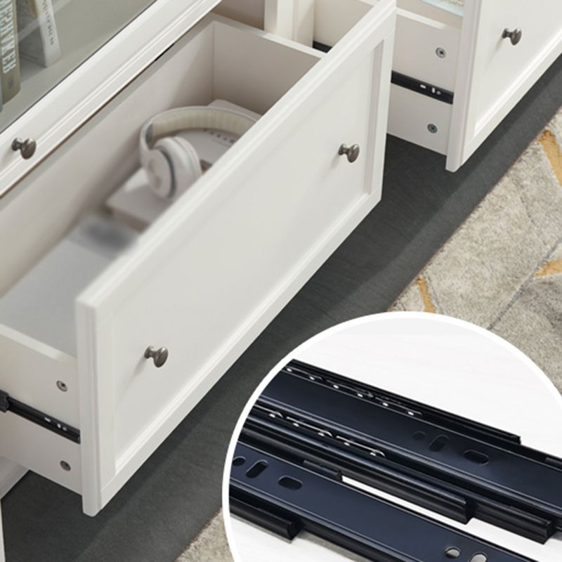 Wooden Barrister Bookcase Contemporary Closed Back Bookcase With Drawer Clearhalo 'Bookcases' 'furn' 'furn_bookcases' 'Furniture' 'furniture_bookcases' 'kitchen' 'kitchen_bookcases' 'Living Room Furniture' 'Office Furniture' 1200x1200_9cf453cf-18d2-4236-92af-e588b5883d1e