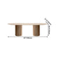 Rectangle Brown Modern Dining Table Solid Wood Table with Double Pedestal Base Clearhalo ' dining_table' 'Dining Tables & Seating' 'Dining Tables' 'furn' 'furn_dining_table' 'Furniture' 'furniture_dining_table' 'Kitchen & Dining Furniture' 'kitchen&dining_furn' 'kitchen' 'kitchen_dining_table' 1200x1200_9cf707fe-0177-4afb-b169-23c1f33357b4
