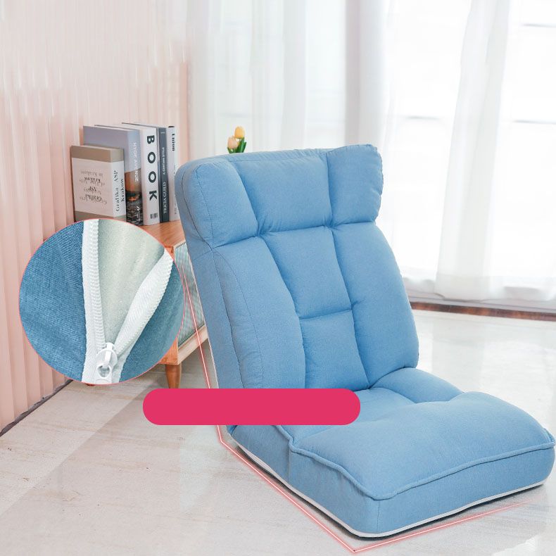 Sedia reclinabile in metallo reclinabile in tessuto