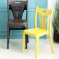 Nordic Style Chairs Dining Armless Chairs for Kitchen with Plastic Legs Clearhalo 'Dining Chairs' 'Dining Tables & Seating' 'dining_chair' 'furn' 'furn_dining_chair' 'Furniture' 'furniture_dining_chair' 'Kitchen & Dining Furniture' 1200x1200_9cfa03dc-06e6-416f-9482-8cbaa3543387