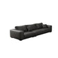 Contemporary Sectional Sofa L-Shape Fabric Slipcovered Sectional