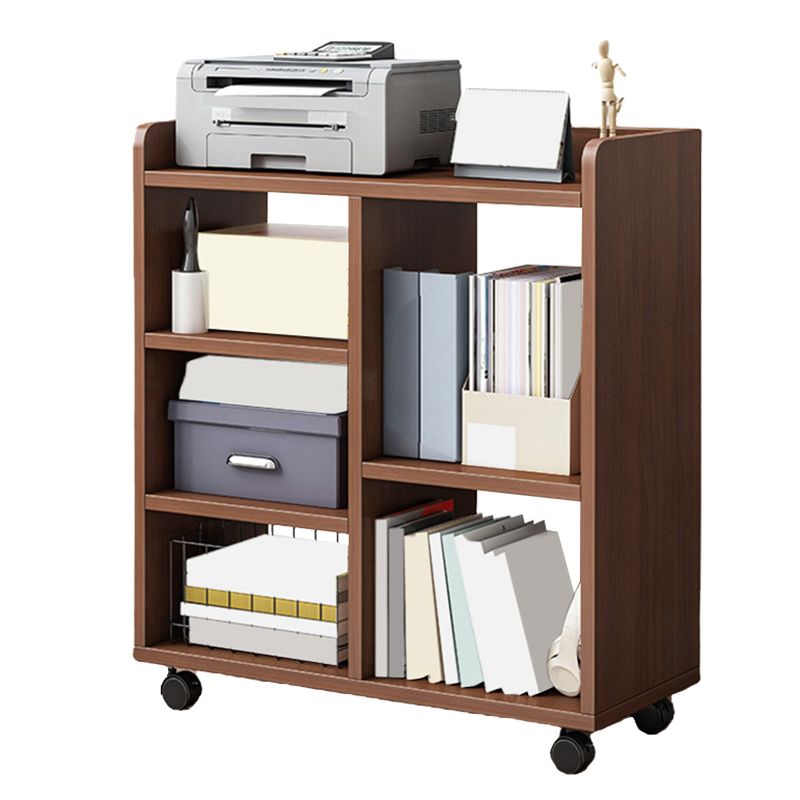 Simple Wood File Cabinet Solid Color Filing Cabinet On Castors Clearhalo 'Filing Cabinets' 'filling_cabinets' 'furn' 'furn_filling_cabinets' 'Furniture' 'Office Furniture' 1200x1200_9cfad2aa-6ceb-4c2a-9d56-22958f026b95