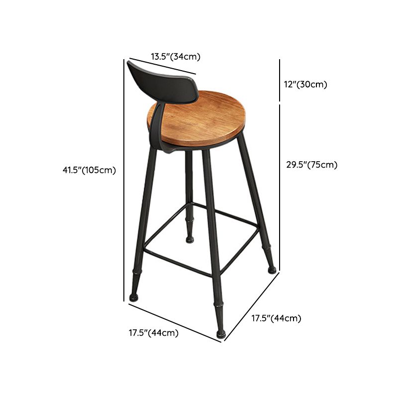 Industrial Style Wood 1/2 Pieces Bar Table Set Rectangle Bar Table for Home Clearhalo 'Bar Furniture' 'furn' 'furn_home_bar_bar_sets' 'Furniture' 'Home Bars & Bar Sets' 'home_bar_bar_sets' 'Kitchen & Dining Furniture' 1200x1200_9cfbd52e-eeea-4166-b9cc-8f9cf664b476