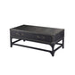 French Country Distressed Cocktail Table Wooden Coffee Table Set for Living Room Clearhalo 'Coffee & Accent Tables' 'Coffee Tables' 'coffee_tables' 'furn' 'furn_coffee_tables' 'Furniture' 'Living Room Furniture' 1200x1200_9cfd9f8b-1174-428e-b52c-e1926d5affa3