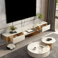 Wall Mounted TV Console Contemporary White Stone Media Console Clearhalo 'furn' 'furn_tv_stands_entertainment_centers' 'Furniture' 'Living Room Furniture' 'TV Stands & Entertainment Centers' 'TV Stands & Media Storage Furniture' 'tv_stands_entertainment_centers' 1200x1200_9cff2d25-f62c-4f16-bd35-80217f9faea0