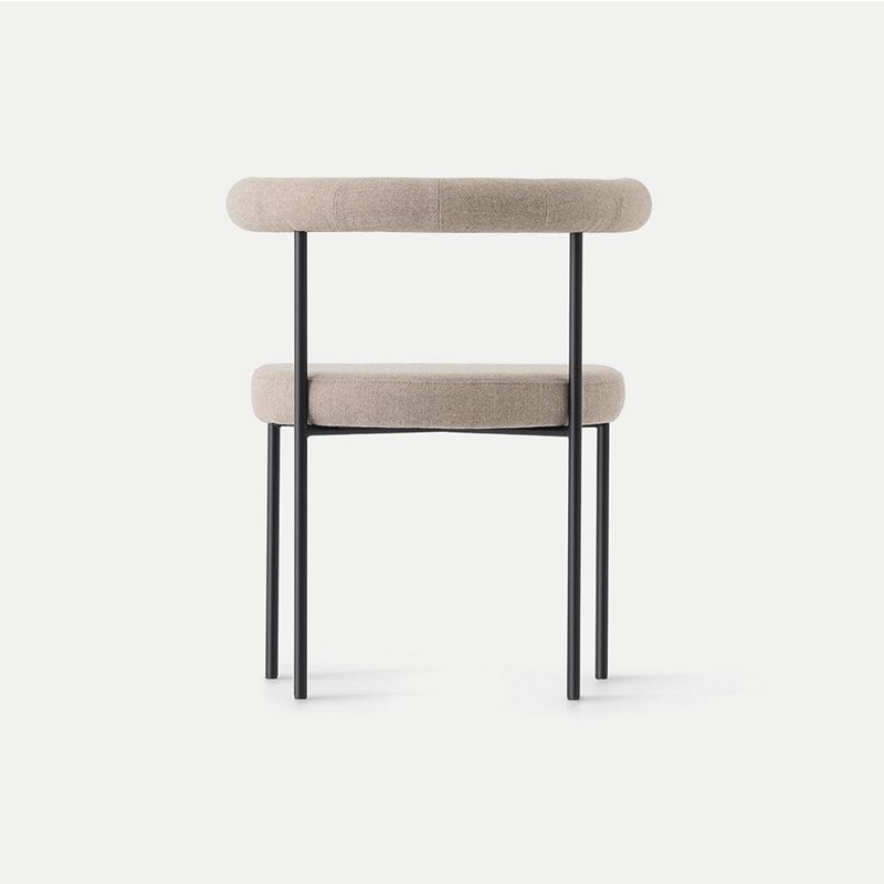 Open Back Dining Side Chair Contemporary Armless Dining Chairs for Home Clearhalo 'Dining Chairs' 'Dining Tables & Seating' 'dining_chair' 'furn' 'furn_dining_chair' 'Furniture' 'Kitchen & Dining Furniture' 1200x1200_9d00e4a0-645f-4874-b2fa-8b5c1884b7bb