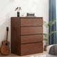 Walnut Storage Chest Modern Bedroom Storage Chest Dresser with 3 / 4 / 5 / 6 Drawers Clearhalo 'Bedroom Furniture' 'Dressers & Chests' 'dressers_chests' 'furn' 'furn_dressers_chests' 'Furniture' 1200x1200_9d03aca4-ca76-405b-bd66-a08fcbe2fd6f