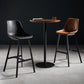 Industrial Round Wood Indoor Pub Bar Table Steel Single Pedestal Bar Dining Table Clearhalo 'Bar Furniture' 'Bar Tables' 'bar_tables' 'furn' 'furn_bar_tables' 'Furniture' 'furniture_bar_tables' 'Kitchen & Dining Furniture' 1200x1200_9d0bafaf-7be4-4b4e-9324-fe3c6c411d6d