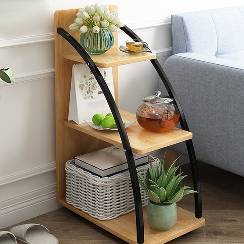 Modern Wood End Table with Storage and no drawer for Living Room Clearhalo 'Coffee & Accent Tables' 'End & Side Tables' 'end_side_table' 'end_side_tables' 'furn' 'furn_end_side_tables' 'Furniture' 'furniture_end_side_table' 'Living Room Furniture' 1200x1200_9d0e1fb7-b441-4bb6-a24f-6b26a132c353