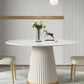 1/3/4/7 Pcs Metal Modern Dining Room Set with Round Table and Metal Base Dining Set Clearhalo 'Dining Room Sets' 'Dining Tables & Seating' 'dining_room_set' 'furn' 'furn_dining_room_set' 'Furniture' 'furniture_dining_room_set' 'Kitchen & Dining Furniture' 'kitchen&dining_furn' 'kitchen' 1200x1200_9d0f8f11-a576-4a2a-89fd-98edd57d80da
