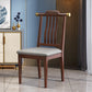 Traditional Armless Dining Room Chair Home Solid Wood Dining Chair