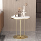 Metal End Table 21.65" Tall Modern Round Pedestal Side Table for Living Room Clearhalo 'Coffee & Accent Tables' 'End & Side Tables' 'end_side_table' 'end_side_tables' 'furn' 'furn_end_side_tables' 'Furniture' 'furniture_end_side_table' 'Living Room Furniture' 1200x1200_9d126f75-2c3c-4afb-84a0-cf5b7986146d