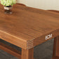 Solid Wood Meeting Table Home Office Rectangular Modern Writing Desk