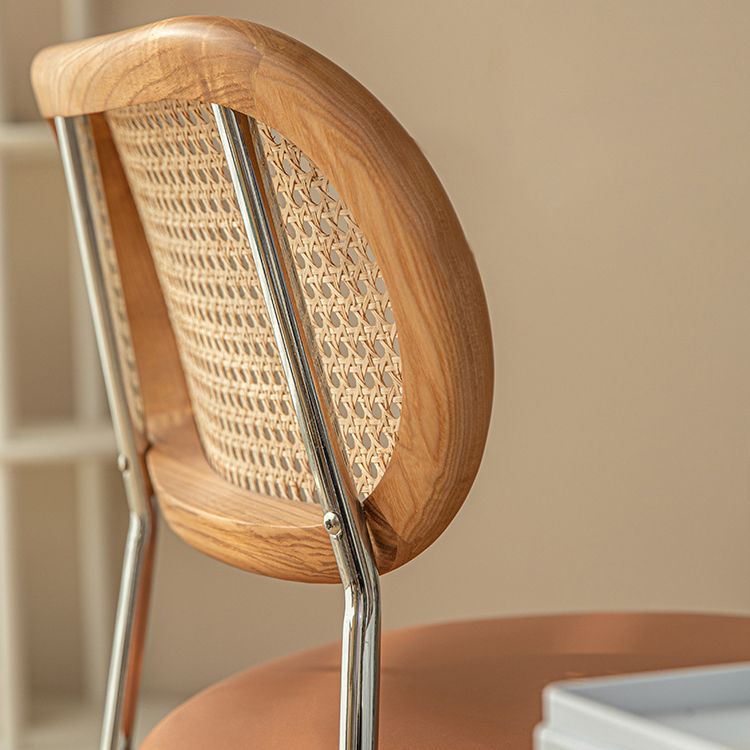 Modern Style Dining Chairs Armless Side Open Back Chair with Metal Legs for Kitchen Clearhalo ' kitchen&dining_furn' 'Dining Chairs' 'Dining Tables & Seating' 'dining_chair' 'furn' 'furn_dining_chair' 'Furniture' 'furniture_dining_chair' 'Kitchen & Dining Furniture' 'kitchen' 1200x1200_9d151566-a12b-43f9-85b4-198e88d4c454