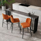 Industrial Style Bar Table Stone 42-inch Height Pub Table for Living Room Clearhalo 'Bar Furniture' 'Bar Tables' 'bar_tables' 'furn' 'furn_bar_tables' 'Furniture' 'furniture_bar_tables' 'Kitchen & Dining Furniture' 1200x1200_9d179c36-ab9e-4ea8-97ad-4de1e0e93d86