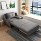 33" Wide Scandinavian Sleeper Sofa Futon Foldable Sleeper Sofa