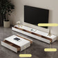 White Media Console Modern Faux Wood TV Stand Console with Drawers Clearhalo 'furn' 'furn_tv_stands_entertainment_centers' 'Furniture' 'Living Room Furniture' 'TV Stands & Entertainment Centers' 'TV Stands & Media Storage Furniture' 'tv_stands_entertainment_centers' 1200x1200_9d1a9ab1-8b2d-4fdf-a930-d1622d366ba0