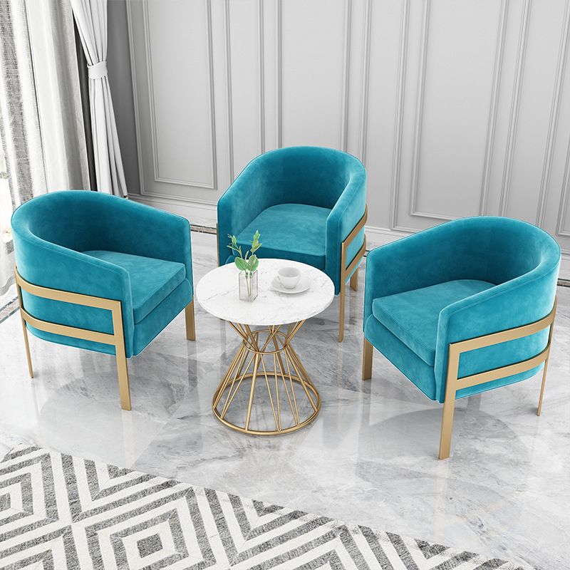 Nordic Dining Room Set with Round Sintered Stone Top and Pedestal Base Dining Furniture Clearhalo 'Dining Room Sets' 'Dining Tables & Seating' 'dining_room_set' 'furn' 'furn_dining_room_set' 'Furniture' 'furniture_dining_room_set' 'Kitchen & Dining Furniture' 'kitchen&dining_furn' 'kitchen' 1200x1200_9d1bd4d5-7c3e-4be7-9819-99e9061a2ef0