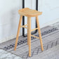 Contemporary Solid Wood Counter Stool Saddle Seat Bar Stool for Living Room Clearhalo 'Bar Furniture' 'Bar Stools' 'bar_stools' 'furn' 'furn_bar_stools' 'Furniture' 'Kitchen & Dining Furniture' 1200x1200_9d1d532e-3b1a-4d9a-a5fb-68c6d54e6b97
