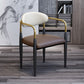 Modern Upholstered Dining Arm Chair Open Back Dining Side Chair Clearhalo 'Dining Chairs' 'Dining Tables & Seating' 'dining_chair' 'furn' 'furn_dining_chair' 'Furniture' 'Kitchen & Dining Furniture' 1200x1200_9d2490d6-c369-4a1e-a1fe-b9ace19f15f1