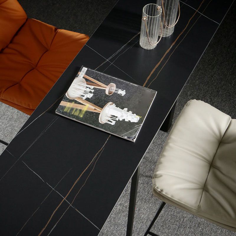 Industrial Rectangle Top Counter Table Marble Top 42-inch Height Table Clearhalo 'Bar Furniture' 'Bar Tables' 'bar_tables' 'furn' 'furn_bar_tables' 'Furniture' 'furniture_bar_tables' 'Kitchen & Dining Furniture' 'kitchen&dining_furn' 'kitchen' 1200x1200_9d25df54-786d-4ea4-ae1d-baf280689996