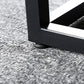 Industrial Bar Table 42-inch Height Stone Top Bistro Table with Storage Shelf Clearhalo 'Bar Furniture' 'Bar Tables' 'bar_tables' 'furn' 'furn_bar_tables' 'Furniture' 'furniture_bar_tables' 'Kitchen & Dining Furniture' 1200x1200_9d28e43c-c9d4-4243-b63c-448d1e6e870e