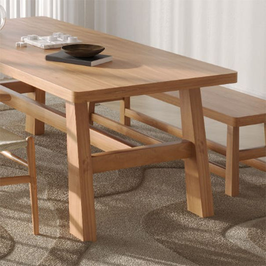 Set di dinette moderni fissi 1/3 pezzi mobili in legno massiccio per casa