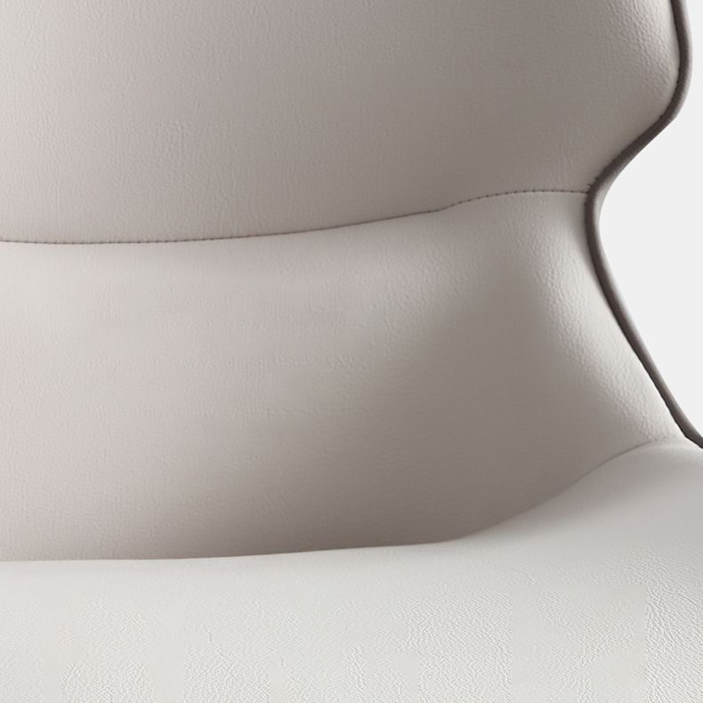 Contemporary Metal Dining Arm Chairs Faux Leather Wingback Side Chair (Set of 2) Clearhalo ' kitchen&dining_furn' 'Dining Chairs' 'Dining Tables & Seating' 'dining_chair' 'furn' 'furn_dining_chair' 'Furniture' 'furniture_dining_chair' 'Kitchen & Dining Furniture' 'kitchen' 1200x1200_9d2a8cae-0422-4735-ae22-b90eede8ec3b