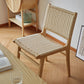 Solid Wood Lounge Chair Woven Back Side Chair with Wooden Legs Clearhalo 'Accent Chairs' 'accent_chairs' 'Chairs & Seating' 'furn' 'furn_accent_chairs' 'Furniture' 'Living Room Furniture' 1200x1200_9d2bc783-2096-4bef-b23b-632c33bc11eb