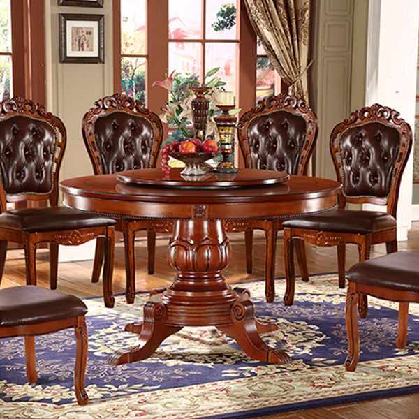 Leather Open Back Dining Side Chair Kitchen Dining Chair with Solid Wood Legs Clearhalo ' kitchen&dining_furn' 'Dining Chairs' 'Dining Tables & Seating' 'dining_chair' 'furn' 'furn_dining_chair' 'Furniture' 'furniture_dining_chair' 'Kitchen & Dining Furniture' 'kitchen' 1200x1200_9d2c0454-489e-4990-8cf1-bc6a2390acb6