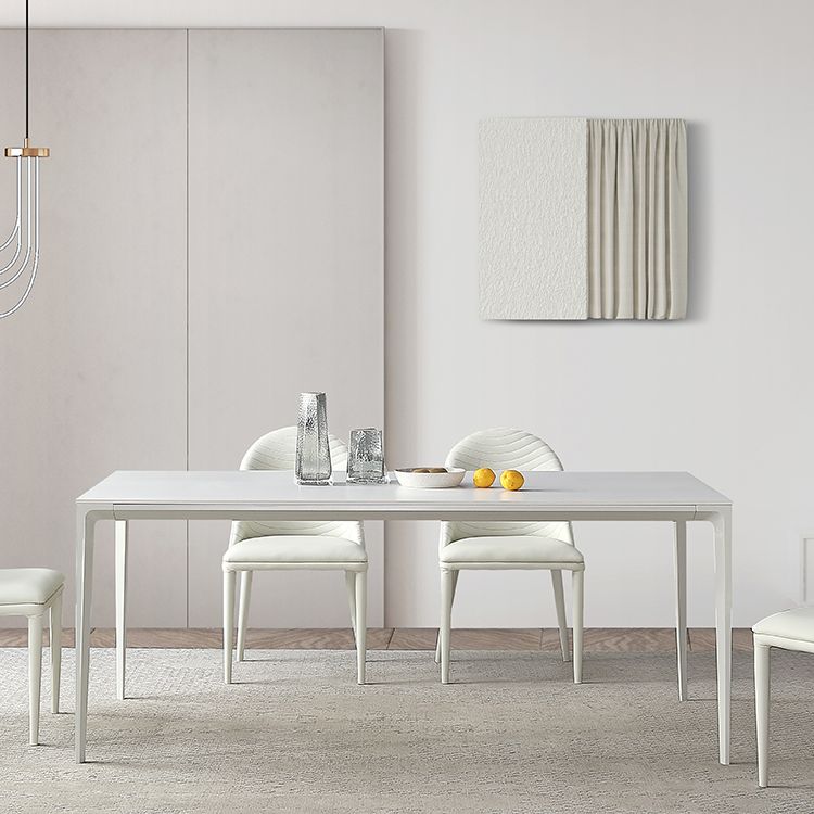 Contemporary 1/4/5/7 Pieces Dining Set Sintered Stone Dinette Furniture for Home Use Clearhalo 'Dining Room Sets' 'Dining Tables & Seating' 'dining_room_set' 'furn' 'furn_dining_room_set' 'Furniture' 'furniture_dining_room_set' 'Kitchen & Dining Furniture' 'kitchen&dining_furn' 'kitchen' 1200x1200_9d2cc17d-113a-4354-b04a-46f19578db8f