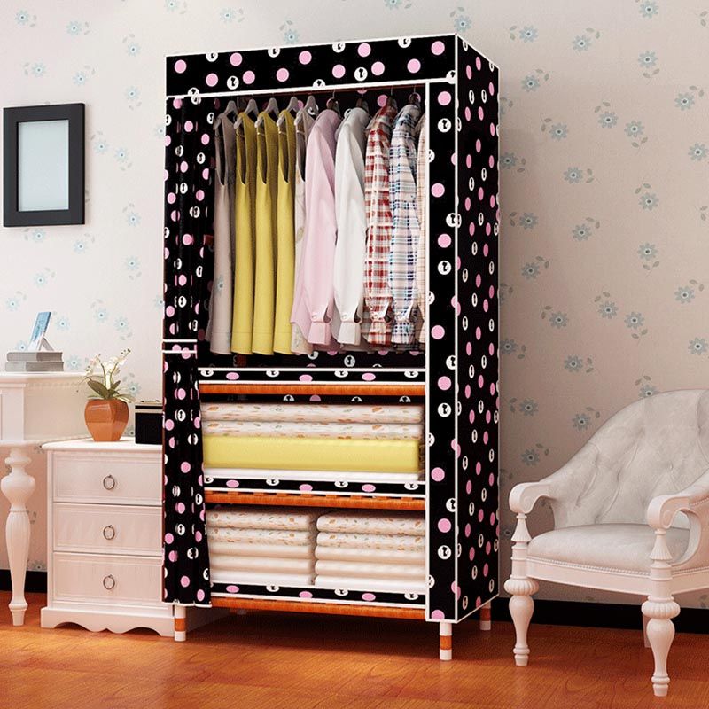 Modern Storage Cabinet for Home Matte Finish Cabinet with Wooden Frame