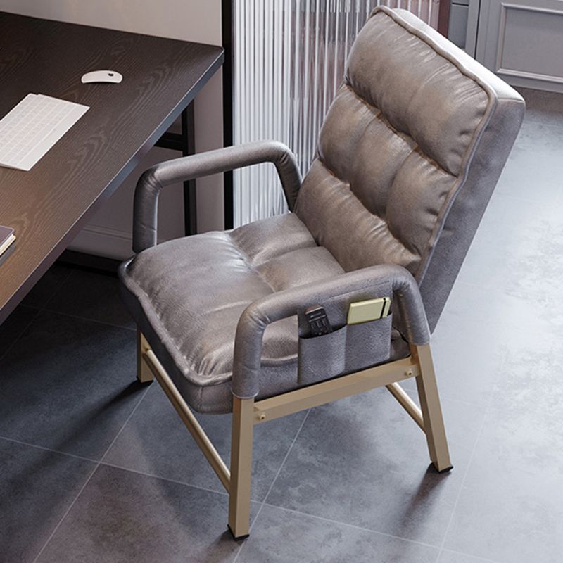 Modern Computer Chair Adjustable Back Height Office Chair with Upholstered Clearhalo 'furn' 'furn_office_chair' 'Furniture' 'Office Chairs' 'Office Furniture' 'office_chair' 1200x1200_9d35b171-4621-4bde-b8df-002174fa8f6e