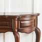 Free Form Shape Contemporary Console Table Wooden Console Sofa Table for Hall