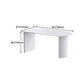 Sintered Stone and Ash Wood White Table Modern Dining Table with Double Pedestal Clearhalo 'Dining Tables & Seating' 'Dining Tables' 'dining_table' 'furn' 'furn_dining_table' 'Furniture' 'furniture_dining_table' 'Kitchen & Dining Furniture' 'kitchen' 'kitchen_dining_table' 1200x1200_9d38058a-d0d7-472c-bf76-5f3a418766b8