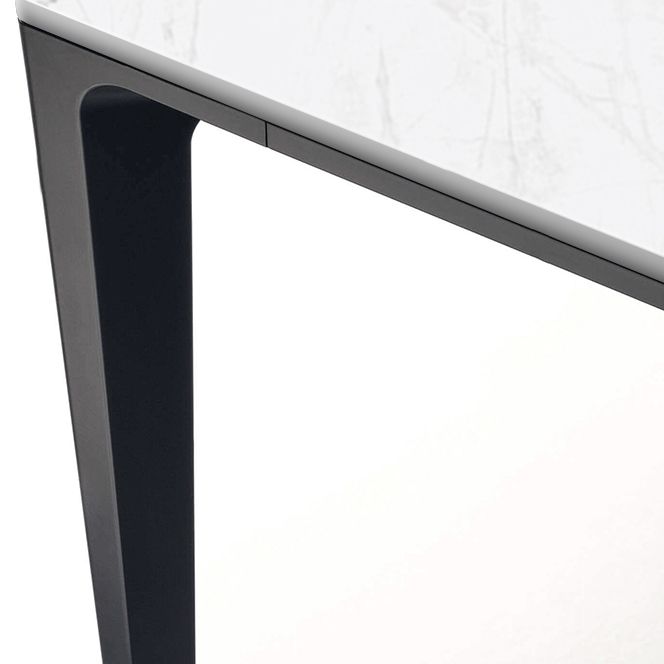 Industrial Style Sintered Stone Table 4 Legs Black Base Rectangle Table Clearhalo ' dining_table' 'Dining Tables & Seating' 'Dining Tables' 'furn' 'furn_dining_table' 'Furniture' 'furniture_dining_table' 'Kitchen & Dining Furniture' 'kitchen&dining_furn' 'kitchen' 'kitchen_dining_table' 1200x1200_9d3858ce-888d-4f49-b960-7c879f27e256